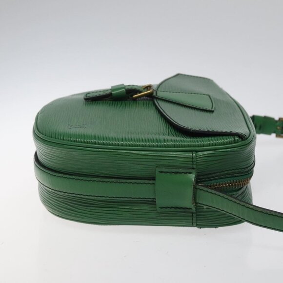 LOUIS VUITTON Epi Jeune Fille MM Shoulder Bag Green M52154 LV Auth 119058 - Picture 5 of 16